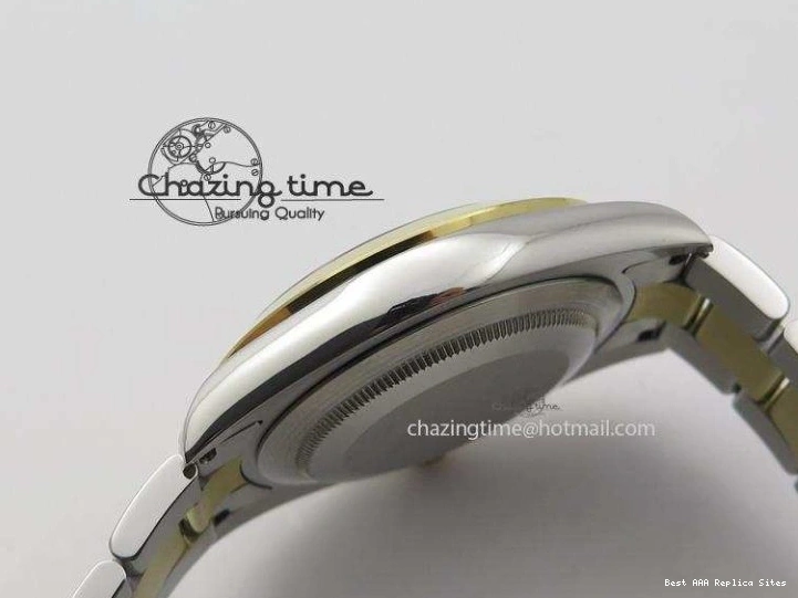 Best AAA Replica Sites 3978 On Bracelet Dial Black 116203 Best Diamond SS Oyster DateJust YG A UrbanStyle Edition BP-Maker 36MM 1225